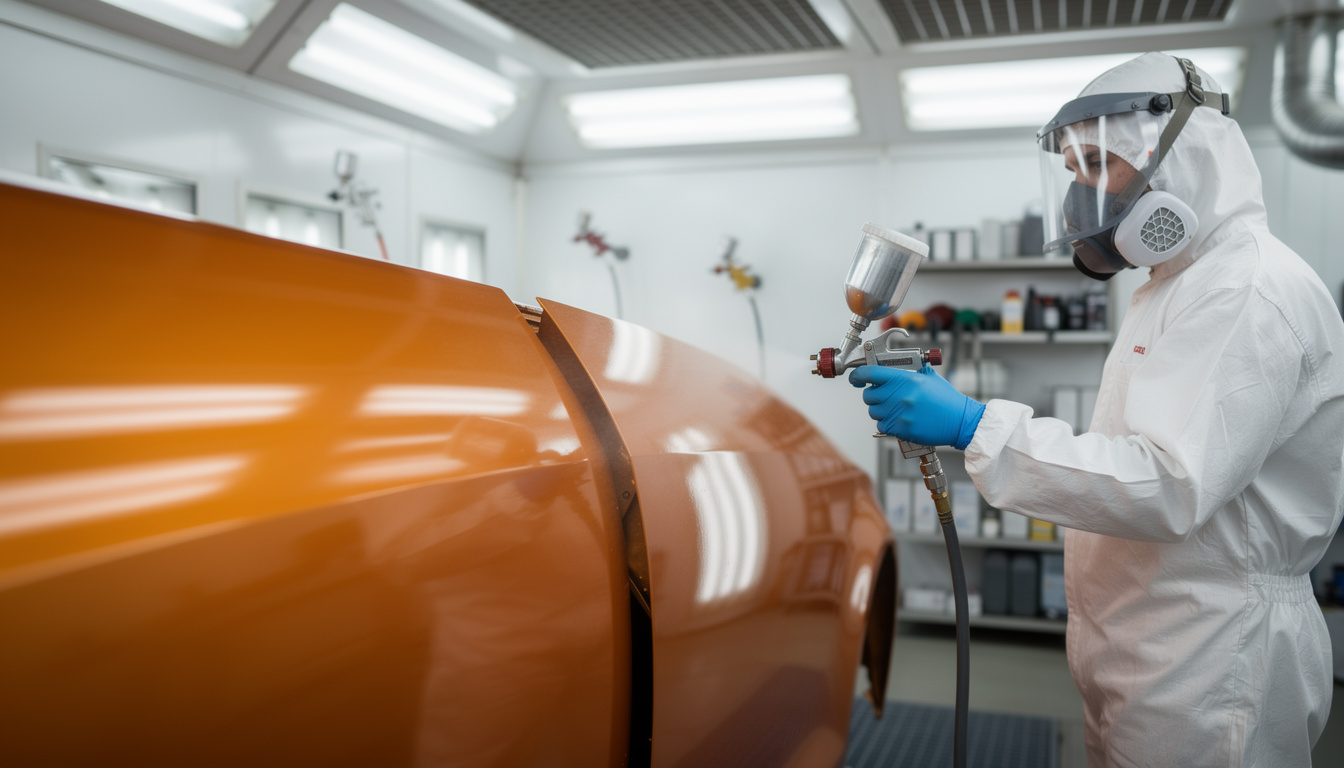 découvrez combien de temps attendre entre l'application de la peinture et celle du vernis pour une carrosserie parfaite et durable.