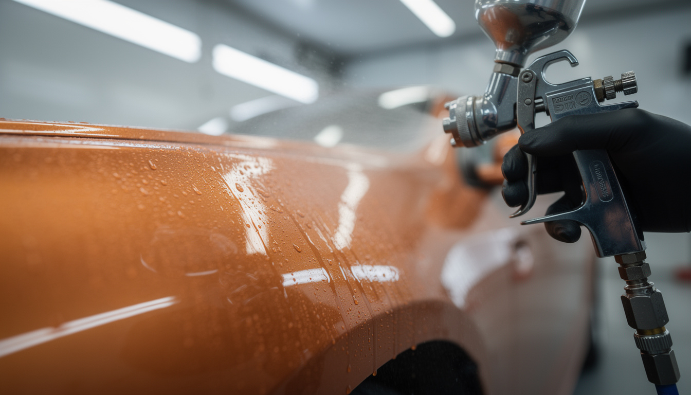 découvrez le délai optimal entre l'application de la peinture et du vernis en carrosserie pour un rendu durable et impeccable.