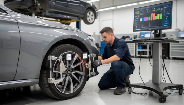 découvrez le prix du parallélisme voiture et combien coûte le réglage pour assurer une meilleure tenue de route et prolonger la durée de vie de vos pneus.