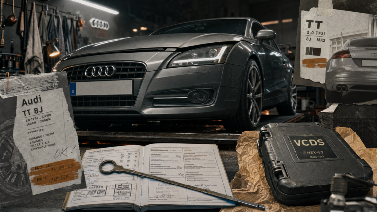 Audi TT modèle à éviter : défauts moteurs d’occasion