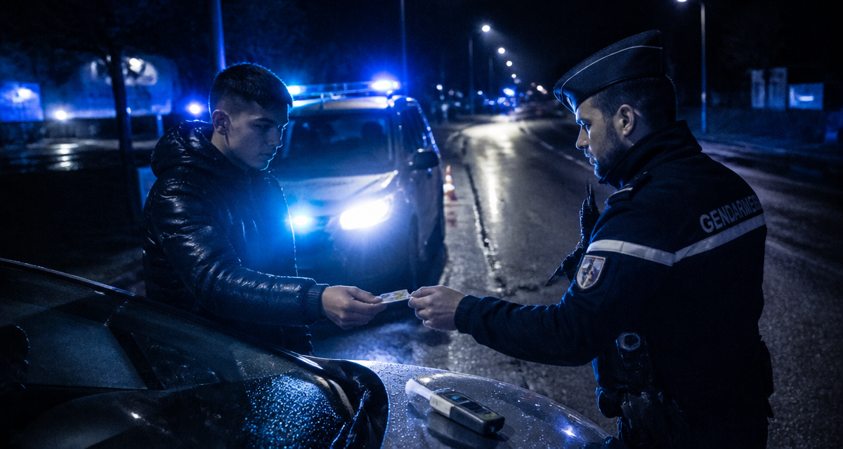 conduite sous stupéfiant première fois contrôle police