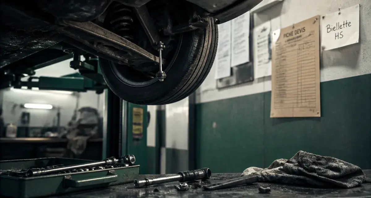 Tarif changement biellette de barre stabilisatrice : prix du remplacement au garage