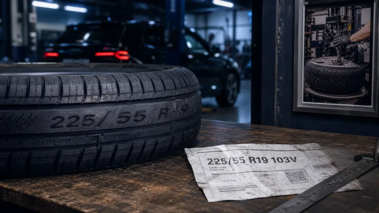 Pneu 225 55 r19 avec indices et saison à vérifier avant d’achat