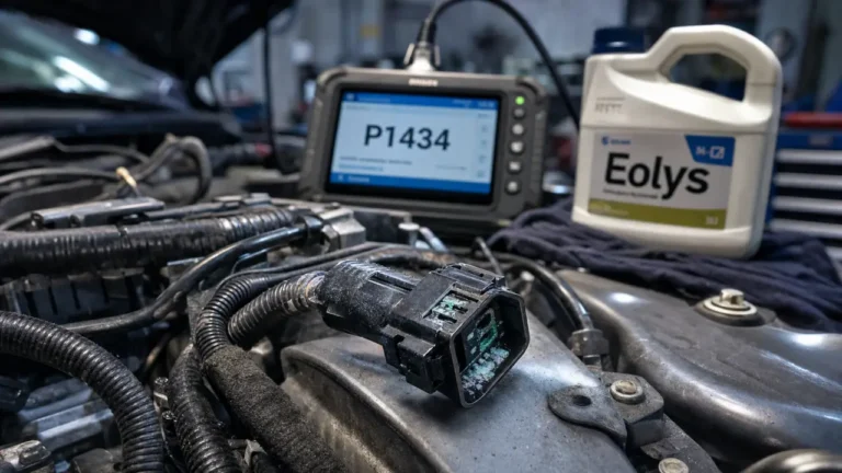 P1434 Peugeot : additivation FAP, défaut pompe