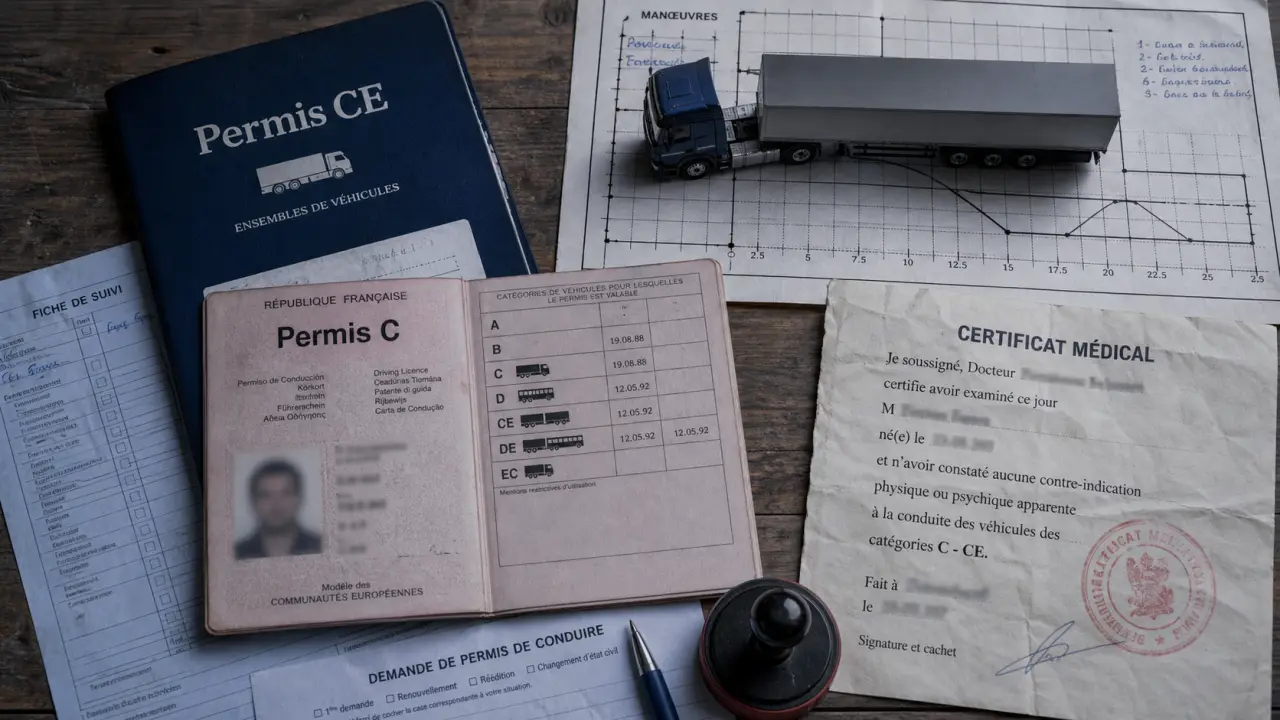 permis c e : 21 ans, permis C et maniabilité