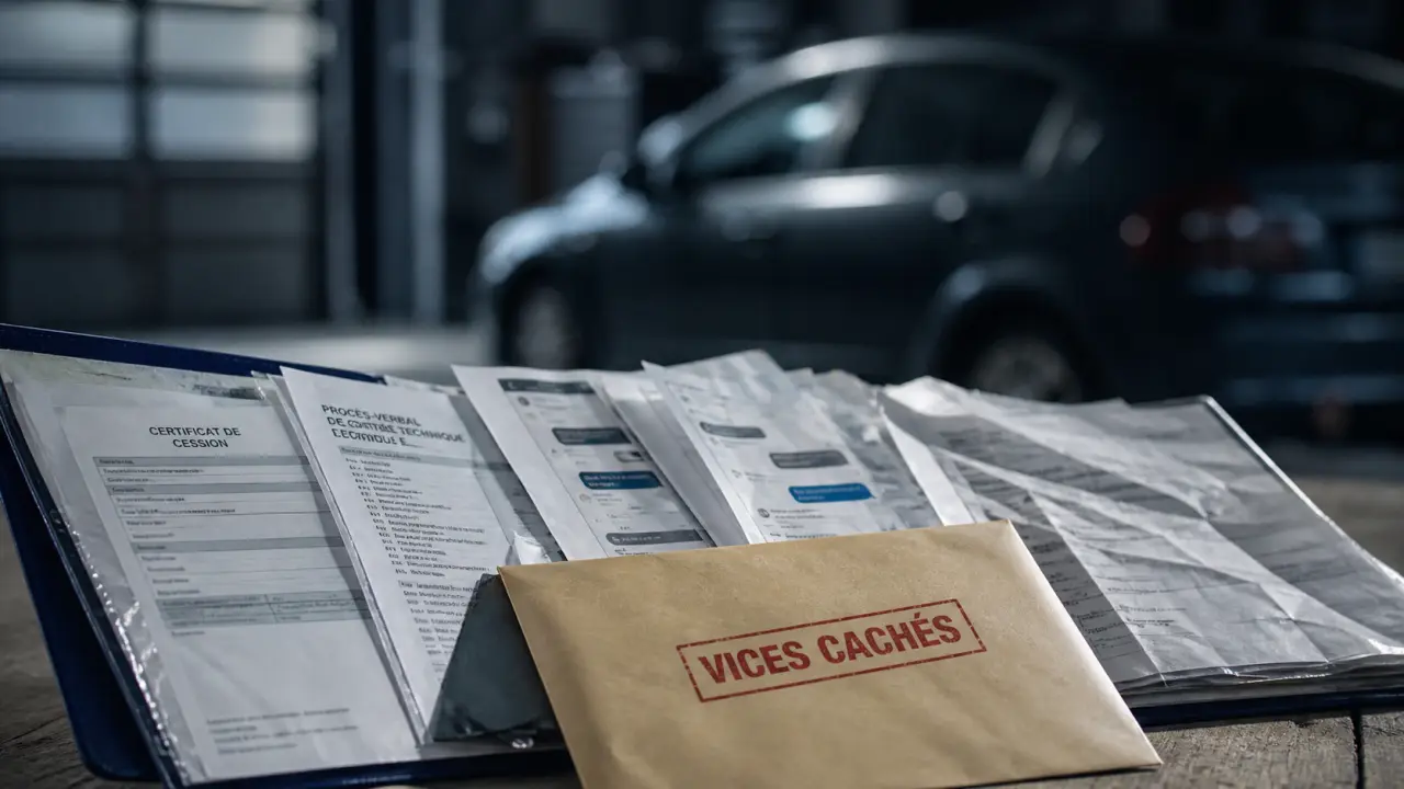 J’ai vendu ma voiture et l’acheteur me menace : preuve vice caché