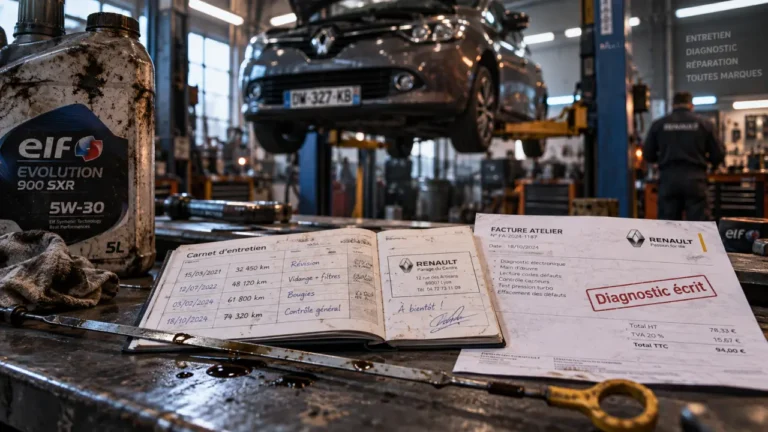 Casse moteur Renault TCe 1.2 : diagnostic atelier et huile moteur