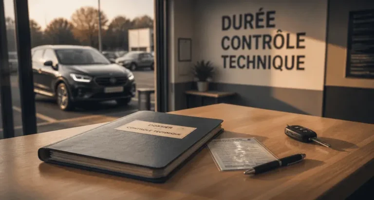 controle technique combien de temps : durée de passage au centre
