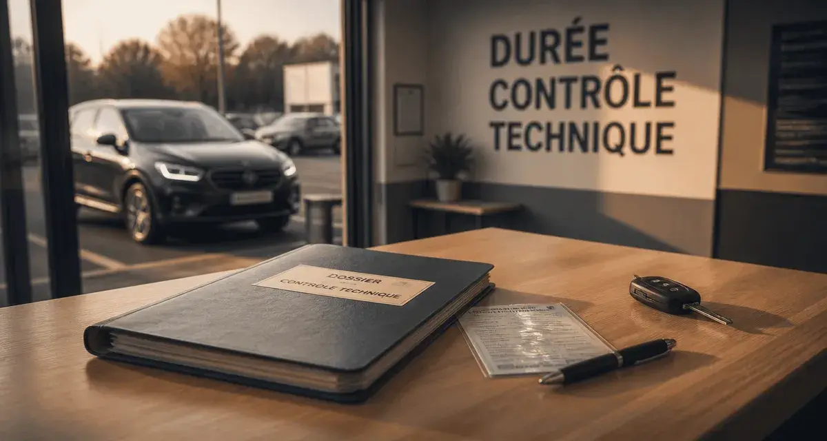controle technique combien de temps : durée de passage au centre