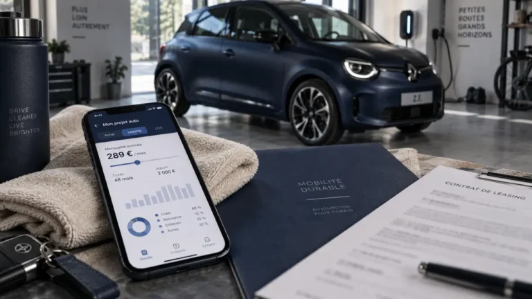 Voiture électrique 100 euros par mois sans apport : coût mensuel en leasing dans un garage