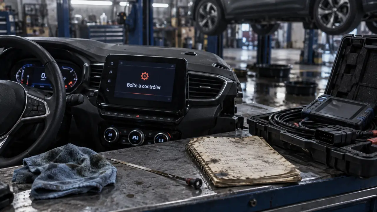 Probleme boite de vitesse automatique Renault Captur : voyant « boîte à contrôler »